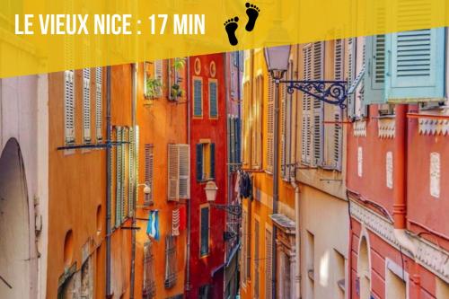 Le Balcon d'Azur - 8min à pied Port - proche tram et centre photo 47
