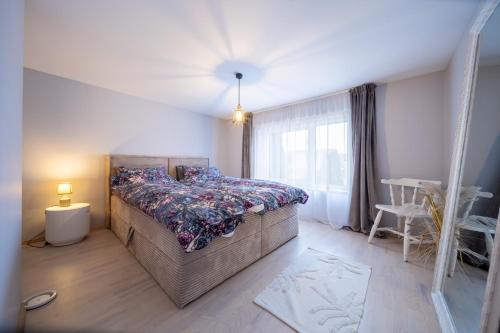 Llit o llits en una habitació de Ristiku Guesthouse