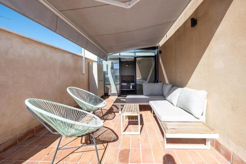 Berenguela Penthouse - Terraza y piscina privadas