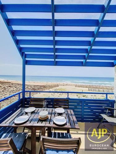 Résidence Bleu Marine - Appartement vue mer 4 personnes, résidence avec piscine, Lacanau Océan MAE-0461