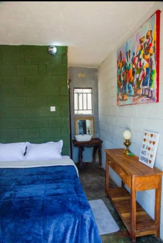 Postelja oz. postelje v sobi nastanitve The Treehouse