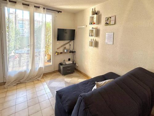 Maisonnette climatisée à 2 min de la plage avec terrasse et parking privatif - FR-1-529-283