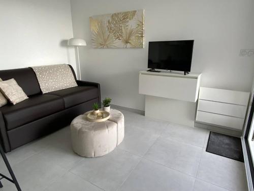 T2 rénové avec terrasse, accès plage, Canet-Plage