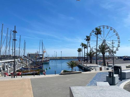 Studio à 50m de la plage, idéal 2-3 pers, parking à Canet-en-Roussillon
