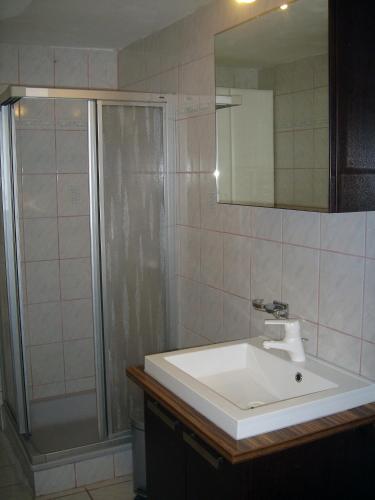 Koupelna v ubytování Ferienwohnung Kaltenleitner