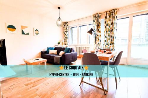 Le Coqu'Aix - Hyper-Centre - Parking - Wifi