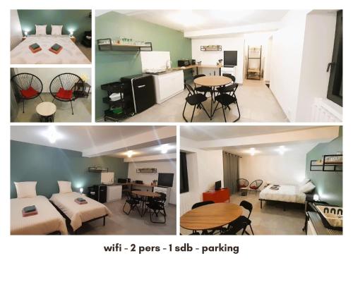 Studio Galile - wifi - RDC - twin ou kingsize