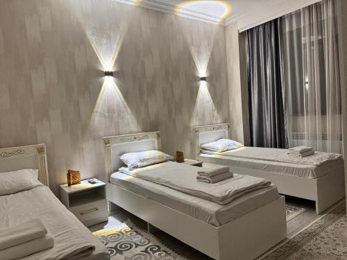 Postel nebo postele na pokoji v ubytování Аргымак