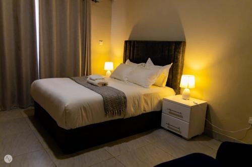 Katil atau katil-katil dalam bilik di Eko Bnb