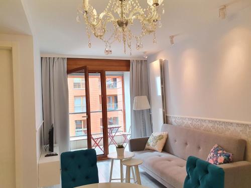 Apartament z balkonem Nowa Motława