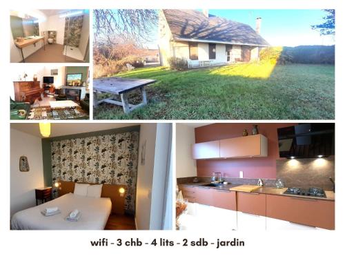 Jolie Maison 3 chb- 7 lits- jardin
