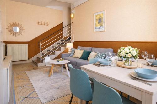 Appartement cœur de ville entre port et plage Les Sables 6 personnes