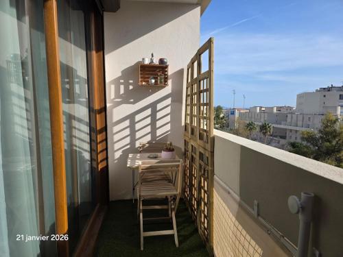 Beautiful air-conditioned apartment with balcony