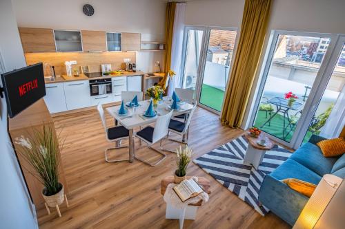 Meridiem Haven with AC, Netflix and Parking