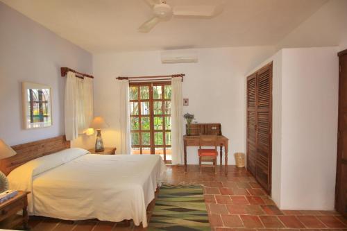 Postelja oz. postelje v sobi nastanitve Hotel Santa Fe