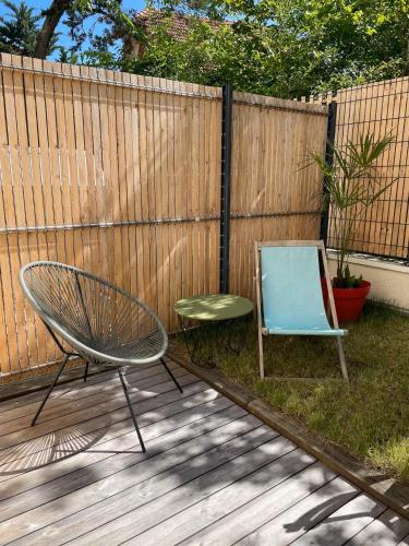 Élégant T3 avec terrasse et parking privé à Arcachon