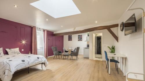 Llit o llits en una habitació de Manu Chalons