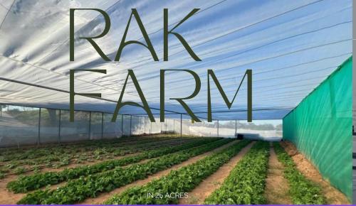 Rakfarm in 25 acres 3 bhk kids play pool