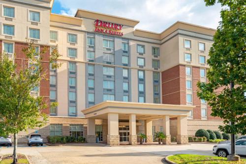 a rendering of the sheraton park hotel atrium at Drury Inn & Suites Baton Rouge in Baton Rouge