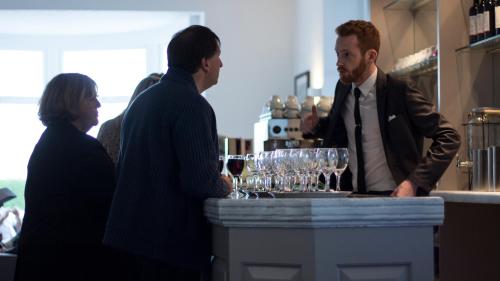 Staff members at The White Lodge Hotel 