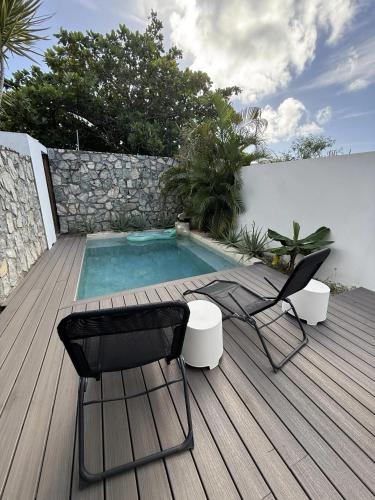 Stylish villa with private pool in Koolbaai