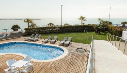 Bazén v ubytování Hotel Flamingo nebo v jeho okolí