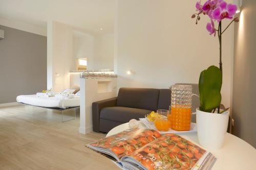 Postel nebo postele na pokoji v ubytování B&B Mondello Design