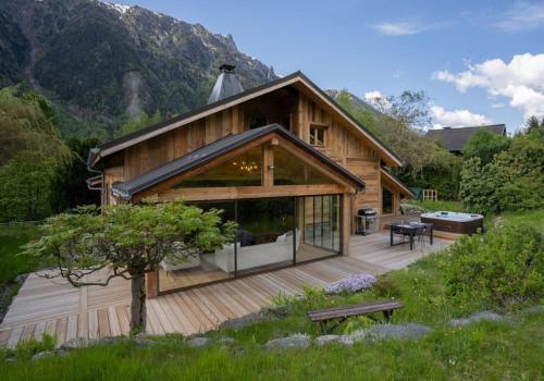 Eden Chalet Spacieux Vues Jacuzzi Cheminee BBQ