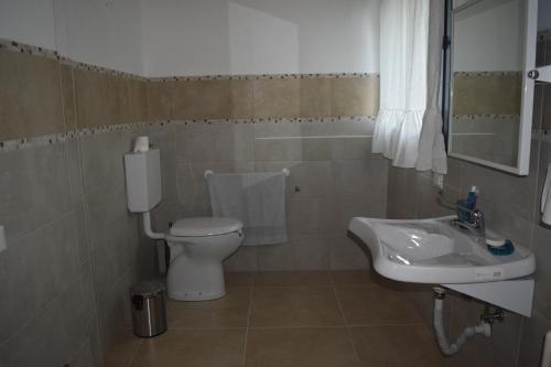 Koupelna v ubytování da Gastone