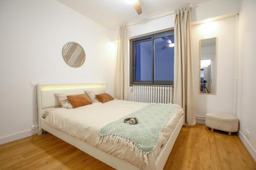 T3 65M2 Terrasse & Balcon - Dernier Etage - Proche Gare - Métro Jolimont