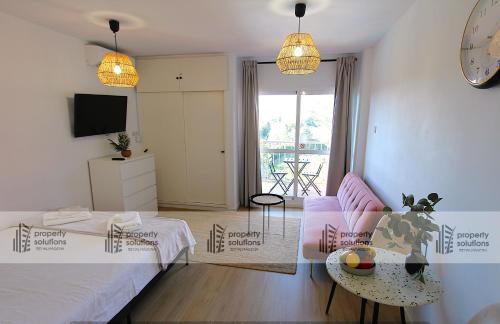 519 Jupiter Estudio - Apartamento con vista al mar, la piscina y las montañas