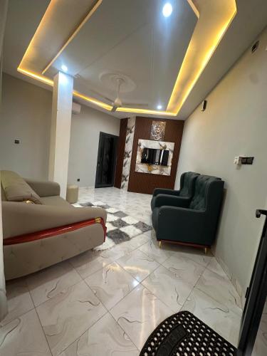 Zona d'estar a FasoLux Appartements