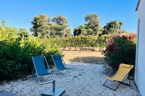 Mini-villa dans résidence avec piscine T2 BONIFACIO
