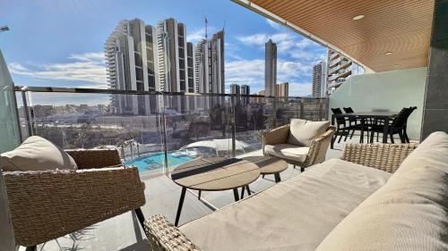 Sunset Waves VI by Terreta Rentals