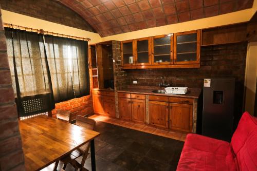 Kuchyň nebo kuchyňský kout v ubytování Casa de Baraybar
