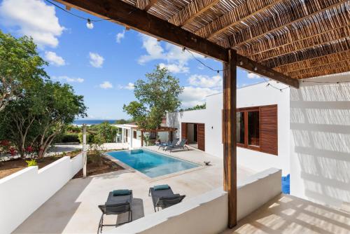 Piscina a Villa Brasa o a prop