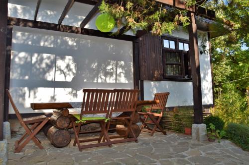 Zahrada ubytování Golden Horn Guest House