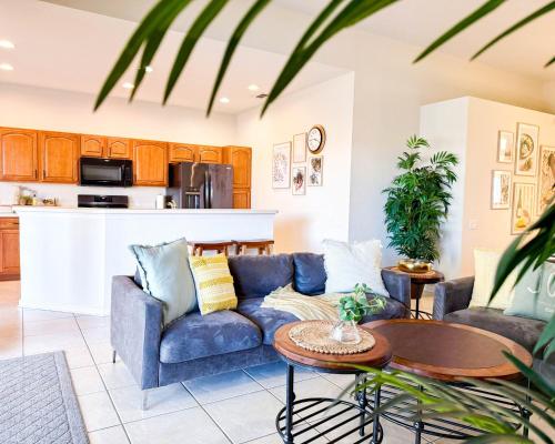 a living room with a couch and a table at WH7783TB-Windsor Hills- 10 guests - in Orlando