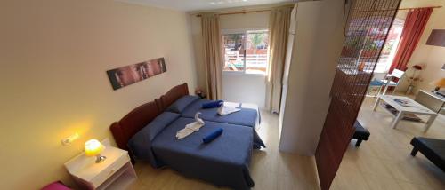 Postel nebo postele na pokoji v ubytování Romantic Sunny Apartment