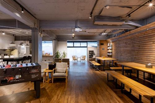 พื้นที่นั่งเล่นของ MEANDER Taipei