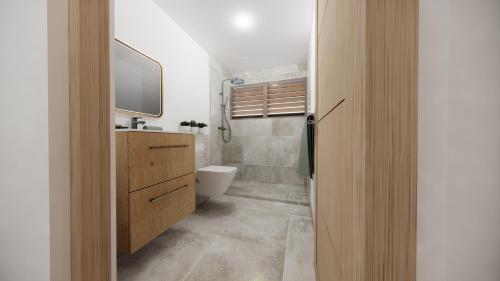 Bientu Resort tesisinde bir banyo