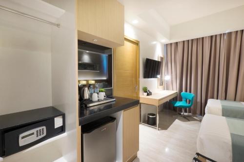 Una cocina o cocineta en Watergate Boutique Hotel