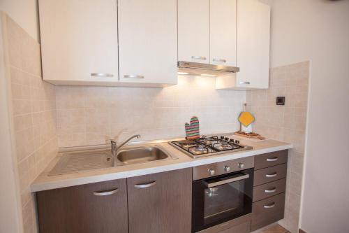 Η κουζίνα ή μικρή κουζίνα στο Apartment Vidovići