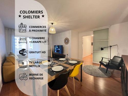 Colomiers Shelter - City, Terrasse, Wifi, Netflix