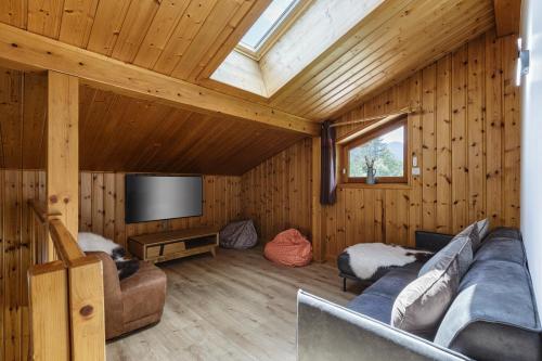 Arve - Chalet 4CH Jardin Nature Vues BBQ Poele