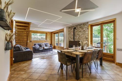 Arve - Chalet 4CH Jardin Nature Vues BBQ Poele