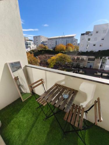 Chambre ZEN 1 chez Vincent - Appartement partagé Gare - Centre ville -WIFI