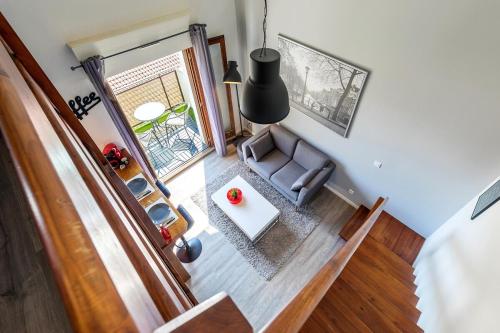Et opholdsområde på DUPLEX DESIGN TERRASSE - Parking