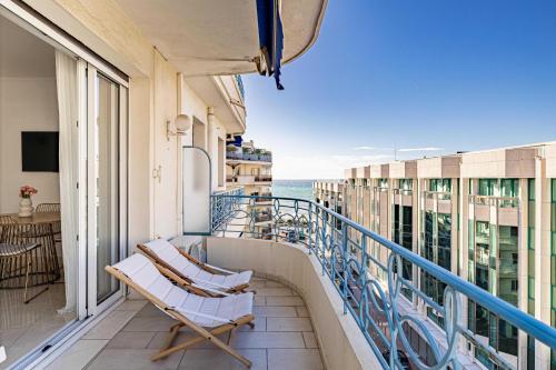 Splendid apartment a-c 2BR-4P - Sea View