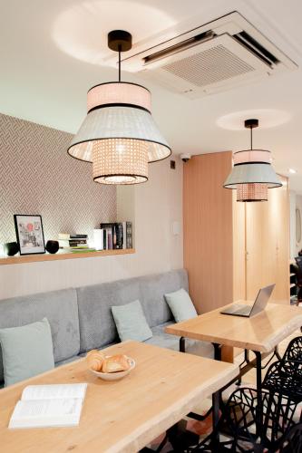 Et opholdsområde på CADET Residence